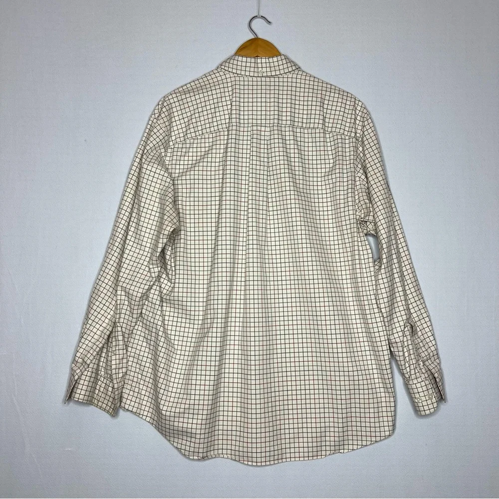 Duluth Trading Co Plaid Long Sleeve Button Down Mens Shirt Size L - Picture 6 of 8